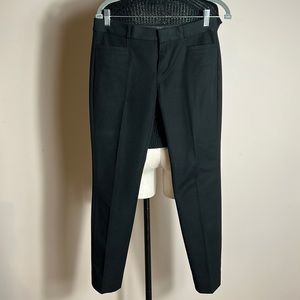 Banana Republic Sloan Curvy Fit Slim Black Pants size 2